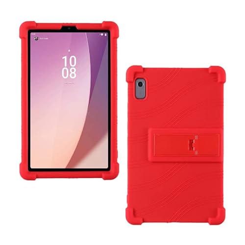 ORANXIN Hüllen für Lenovo Tab M9 HD 2023 - Weich Silikon Stoßfest Einstellbar Ständer Funktion Gummi Shell Schützend Hülle für Lenovo Tab M9 HD Model TB-310FU/XU 9 Zoll Tablet 2023 von ORANXIN