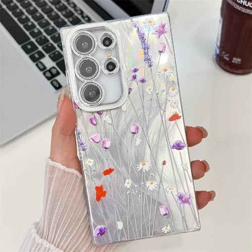 ORBANA Florale Hart-PC-Laser-Rückseite (für Samsung A15 5G/SH1) von ORBANA