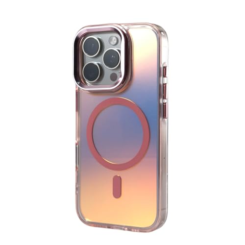 ORBANA Hülle für iPhone 13 Pro, unsichtbare Linse, Ständer, kabelloses Laden, Laser, Harte PC-Panzerung, Pink, für iPhone 13 Pro ORBANA Hülle für iPhone 13 Pro, unsichtbare Linse, Ständer, kabelloses Laden, Laser, Harte PC-Panzerung, Pink, für iPhone 13 Pro von ORBANA