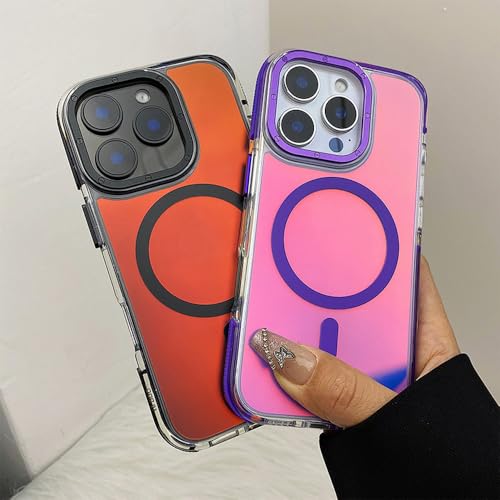 ORBANA Hülle für iPhone 14 Metalllinse Mattiert Durchscheinend Kabelloses Laden Harte PC-Abdeckung,Weiß,Für iPhone 14 ORBANA Hülle für iPhone 14 Metalllinse Mattiert Durchscheinend Kabelloses Laden Harte PC-Abdeckung,Weiß,Für iPhone 14 von ORBANA
