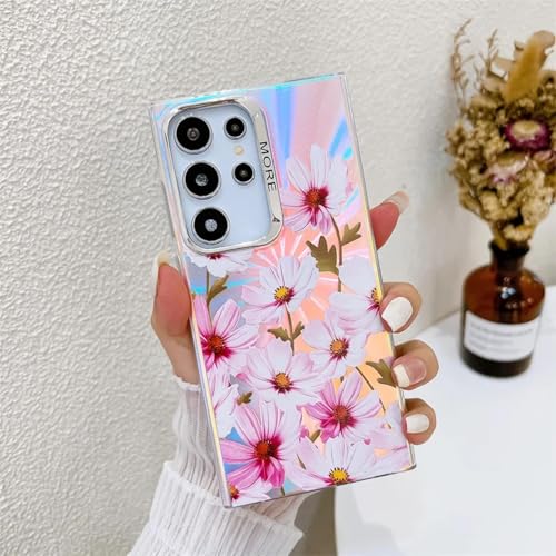 ORBANA Laser Flower Hard Pc Matte Rückseite (Für Samsung A34 5G/AH7) von ORBANA