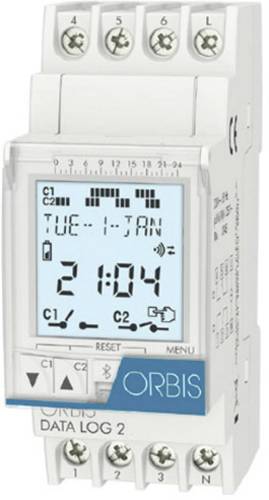 ORBIS Zeitschalttechnik DATA LOG 2 230V Hutschienen-Zeitschaltuhr digital 250 V/AC ORBIS Zeitschalttechnik DATA LOG 2 230V Hutschienen-Zeitschaltuhr digital 250 V/AC von ORBIS Zeitschalttechnik