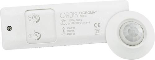 ORBIS Zeitschalttechnik OB133512 Decke Bewegungsmelder 360° Weiß IP20 von ORBIS Zeitschalttechnik