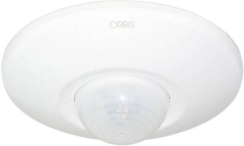 ORBIS Zeitschalttechnik OB134912 Aufputz, Decke Bewegungsmelder 360° Weiß IP20 von ORBIS Zeitschalttechnik