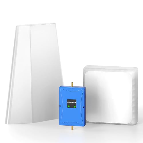 ORBOCOM GSM Repeater LTE Verstärker alle netze mobilfunk Verstärker 900MHz (Band 8) 800MHz(Band 20) E-Plus T-Mobile Vodafone DREI 2G 3G 4G Handy Signalverstärker für Zuhause und Büro von ORBOCOM