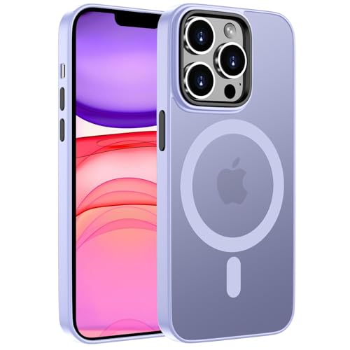 ORDA für iPhone 11 Pro Hülle 5.8 Zoll Kompatibel mit MagSafe,Magnetisch Handyhülle für iPhone 11 Pro Case Durchscheinende Matt Rückseite Dünn Stoßfest Schutzhülle Hellviolett ORDA für iPhone 11 Pro Hülle 5.8 Zoll Kompatibel mit MagSafe,Magnetisch Handyhülle für iPhone 11 Pro Case Durchscheinende Matt Rückseite Dünn Stoßfest Schutzhülle Hellviolett von ORDA