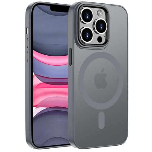 ORDA für iPhone 11 Pro Max Hülle 6.5 Zoll Kompatibel mit MagSafe,Magnetisch Handyhülle für iPhone 11 Pro Max Case Durchscheinende Matt Rückseite Dünn Stoßfest Schutzhülle Grau ORDA für iPhone 11 Pro Max Hülle 6.5 Zoll Kompatibel mit MagSafe,Magnetisch Handyhülle für iPhone 11 Pro Max Case Durchscheinende Matt Rückseite Dünn Stoßfest Schutzhülle Grau von ORDA