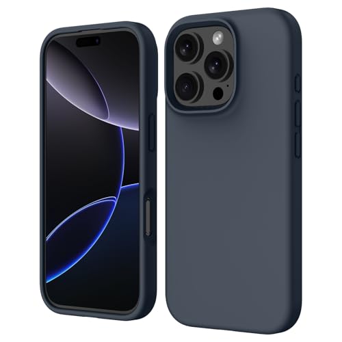 ORDA für iPhone 16 Pro Hülle 6,3 Zoll, Stoßfest Stoßfänger Handyhülle für iPhone 16 Pro, Solid Farbe Matte TPU Rahmen, Anti-Kratzer Transparent Rückseite Case Navy ORDA für iPhone 16 Pro Hülle 6,3 Zoll, Stoßfest Stoßfänger Handyhülle für iPhone 16 Pro, Solid Farbe Matte TPU Rahmen, Anti-Kratzer Transparent Rückseite Case Navy von ORDA