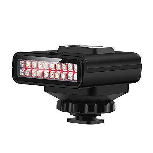 ORDRO LN-3 IR-Licht USB Wiederaufladbarer Infrarot-Nachtsicht-Infrarot-Illuminator Ersatz für DSLR-Kamera Fotografie Beleuchtungszubehör von ORDRO