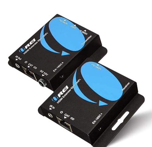 OREI HDMI over Ethernet Extender über CAT5/CAT6, mit IR bis zu 164 Fuß – Loop Out – Full 1080p @ 60Hz Pover Over Kabel Full HD Signalverteilung OREI HDMI over Ethernet Extender über CAT5/CAT6, mit IR bis zu 164 Fuß – Loop Out – Full 1080p @ 60Hz Pover Over Kabel Full HD Signalverteilung von OREI