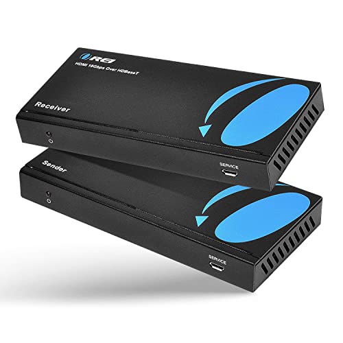 OREI 4K-UltraHD-Extender über HDBaseT, Balun 18 Gbit/s über CAT 5/6/7 Ethernet-Kabel, IR-Signal, 60 m bei 1080p, 4 K, 60 Hz OREI 4K-UltraHD-Extender über HDBaseT, Balun 18 Gbit/s über CAT 5/6/7 Ethernet-Kabel, IR-Signal, 60 m bei 1080p, 4 K, 60 Hz von OREI