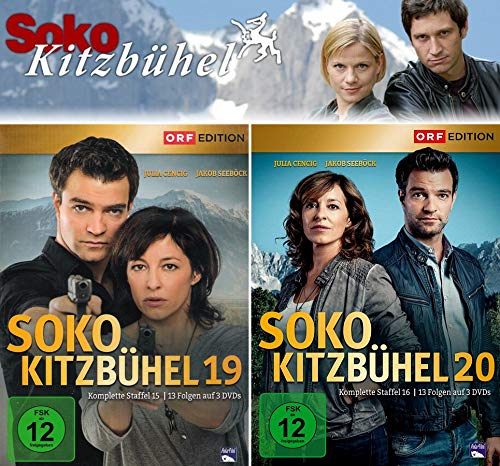 SOKO Kitzbühel 19 + 20 - Komplette Staffel 15 + 16 (Folgen 191 - 216) [6-DVD] von ORF