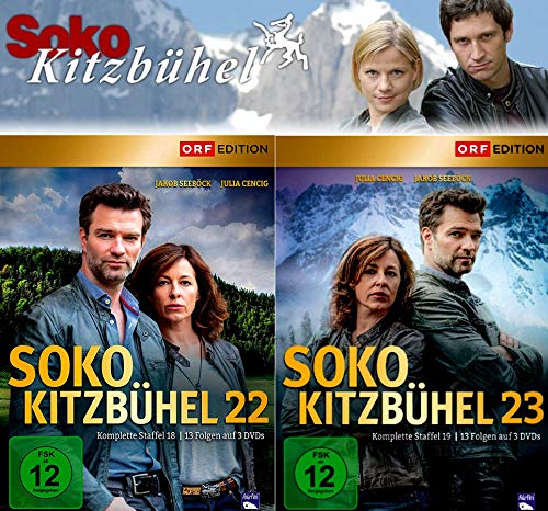 SOKO Kitzbühel 22 + 23 (Folgen 232 - 257) [6-DVD] von ORF