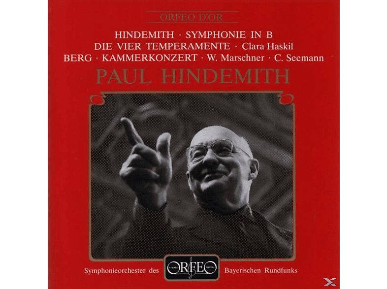 Haskil - Sinfonie in B/Die vier Temperamente/Kammerkonzert (CD) von ORFEO D OR