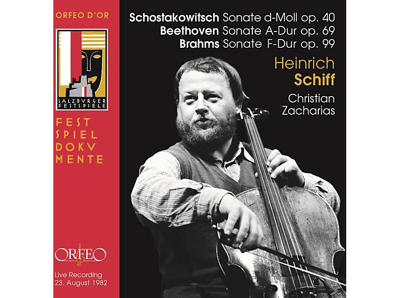 Heinrich Schiff, Zacharias Christian - Sonaten für Cello und Klavier (CD) von ORFEO D OR