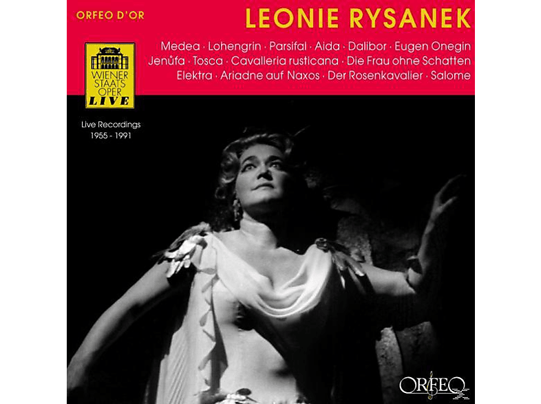 Leonie Rysanek - Oper:Medea/Lohengrin/Parsifal/Aida/+ (CD) von ORFEO D OR