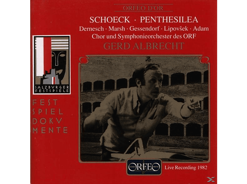 Lipovsek, Al, Marsh, Dernesch, Orf-symphonieorchester, Gessendorf - Penthesilea-Oper in einem Aufzug op.39 (CD) von ORFEO D OR