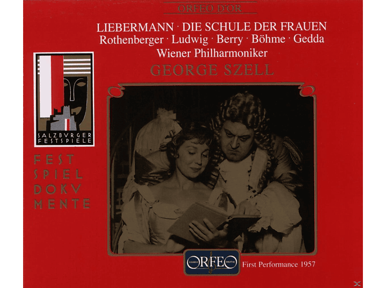 Walter Berry, Kurt Bohme, Anneliese Rothenberger, Nicolai Gedda, Christa Ludwig, Wiener Philharmoniker, Alois Pernerstorfer - Die Schule der Frauen (CD) von ORFEO D OR