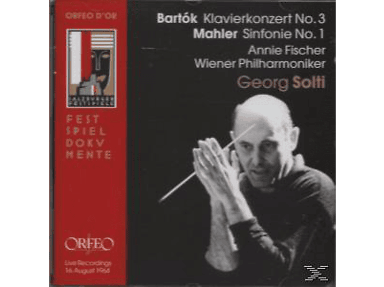 Wiener Philharmoniker & Fischer - Klavierkonzert 3 Sz 119/Sinfonie 1 (CD) von ORFEO D OR