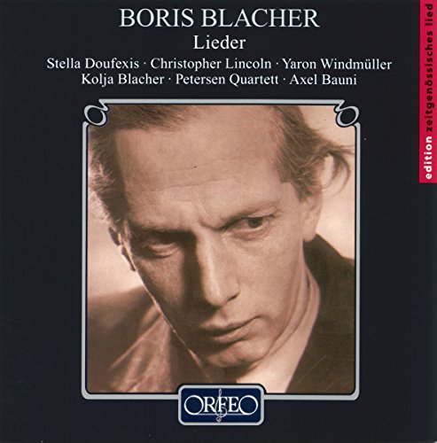 Boris Blacher - Lieder von ORFEO - GERMANIA