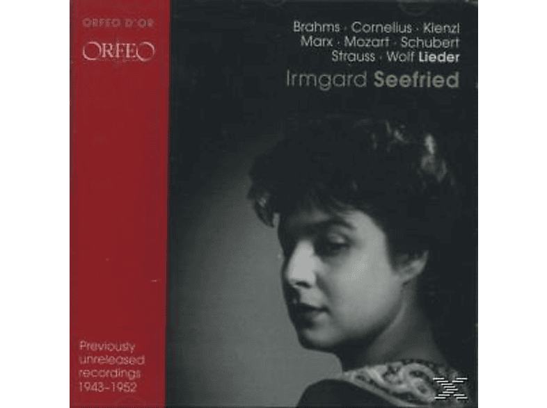 Irmgard Seefried, I. Ludwig, V. Graef, Eik Werba - Liederabend (CD) von ORFEO