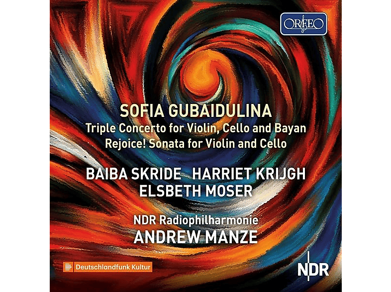 Skride/Krijgh/Manze/NDR Radiophilharmonie - Triple Concerto / Rejoice! (CD) von ORFEO