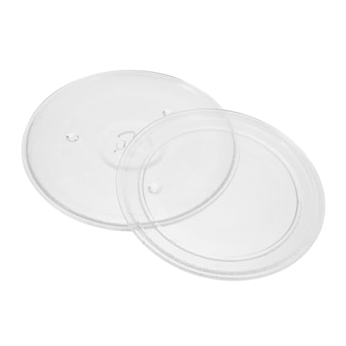 ORFOFE 2 stücke Mikrowelle Glas Platte Ersatz Mikrowelle Drehteller Platte Ofen Glas Plattenspieler von ORFOFE