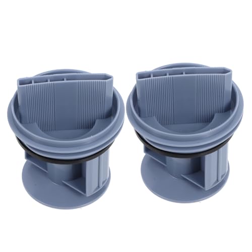 ORFOFE 2 Stück Waschmaschine Entwässerungspumpe Filter Ablaufauslass Dichtungsabdeckung Stecker Waschmaschine Ablaufschlauchhalter Für Waschmaschinen Ablaufpumpe Flusenfilter von ORFOFE