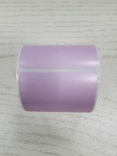 ORGBRO Thermo-Etiketten für Z3 Tragbarer Etikettendrucker, 40 x 30 mm, 230 Etiketten/Rolle, 3 Rollen, Schwarz auf Lila ORGBRO Thermo-Etiketten für Z3 Tragbarer Etikettendrucker, 40 x 30 mm, 230 Etiketten/Rolle, 3 Rollen, Schwarz auf Lila von ORGBRO