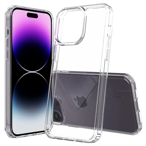 Handyhülle Durchsichtige Hülle, kompatibel mit iPhone 14 Pro Max, robuste, stoßfeste, transparente Handyhülle, schlanke, transparente, kratzfeste und absorbierende Hülle Handyrückseite(Transparently) Handyhülle Durchsichtige Hülle, kompatibel mit iPhone 14 Pro Max, robuste, stoßfeste, transparente Handyhülle, schlanke, transparente, kratzfeste und absorbierende Hülle Handyrückseite(Transparently) von ORGCIUFB