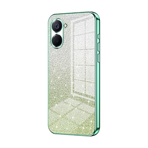 Handyhülle Kompatibel mit OPPO Realme V20/Realme 10S Hülle, klare Glitzer-Galvanik-Hybrid-Schutzhülle, schlanke, transparente, kratzfeste, stoßdämpfende TPU-Stoßfängerhülle Compatible with Realme V20/ Handyhülle Kompatibel mit OPPO Realme V20/Realme 10S Hülle, klare Glitzer-Galvanik-Hybrid-Schutzhülle, schlanke, transparente, kratzfeste, stoßdämpfende TPU-Stoßfängerhülle Compatible with Realme V20/ von ORGCIUFB