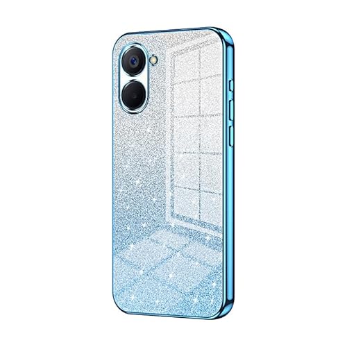 Handyhülle Kompatibel mit OPPO Realme V20/Realme 10S Hülle, klare Glitzer-Galvanik-Hybrid-Schutzhülle, schlanke, transparente, kratzfeste, stoßdämpfende TPU-Stoßfängerhülle Compatible with Realme V20/ Handyhülle Kompatibel mit OPPO Realme V20/Realme 10S Hülle, klare Glitzer-Galvanik-Hybrid-Schutzhülle, schlanke, transparente, kratzfeste, stoßdämpfende TPU-Stoßfängerhülle Compatible with Realme V20/ von ORGCIUFB