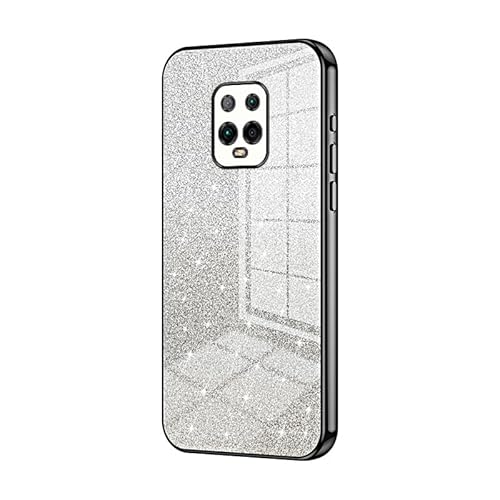 Handyhülle Kompatibel mit Redmi 10X Pro 5G Hülle, klare Glitzer-Galvanik-Hybrid-Schutzhülle, schlanke, transparente, kratzfeste, stoßdämpfende TPU-Stoßfängerhülle Compatible with 10X Pro 5G Handyrücks Handyhülle Kompatibel mit Redmi 10X Pro 5G Hülle, klare Glitzer-Galvanik-Hybrid-Schutzhülle, schlanke, transparente, kratzfeste, stoßdämpfende TPU-Stoßfängerhülle Compatible with 10X Pro 5G Handyrücks von ORGCIUFB