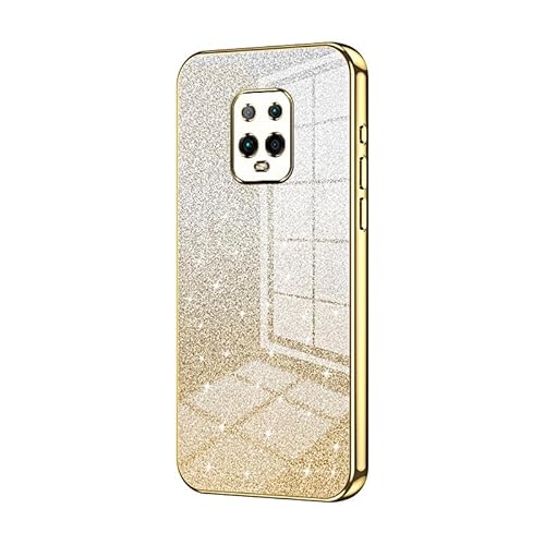Handyhülle Kompatibel mit Redmi 10X Pro 5G Hülle, klare Glitzer-Galvanik-Hybrid-Schutzhülle, schlanke, transparente, kratzfeste, stoßdämpfende TPU-Stoßfängerhülle Compatible with 10X Pro 5G Handyrücks Handyhülle Kompatibel mit Redmi 10X Pro 5G Hülle, klare Glitzer-Galvanik-Hybrid-Schutzhülle, schlanke, transparente, kratzfeste, stoßdämpfende TPU-Stoßfängerhülle Compatible with 10X Pro 5G Handyrücks von ORGCIUFB