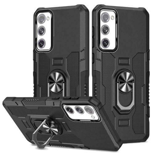 Handyhülle Kompatibel mit Samsung Galaxy S20 FE Hülle mit drehbarem Ringständer, robuste, stoßfeste Stoßstangenabdeckung, harte PC-Anti-Fall-Hülle Compatible with Samsung Galaxy S20 FE Handyrückseite( Handyhülle Kompatibel mit Samsung Galaxy S20 FE Hülle mit drehbarem Ringständer, robuste, stoßfeste Stoßstangenabdeckung, harte PC-Anti-Fall-Hülle Compatible with Samsung Galaxy S20 FE Handyrückseite( von ORGCIUFB