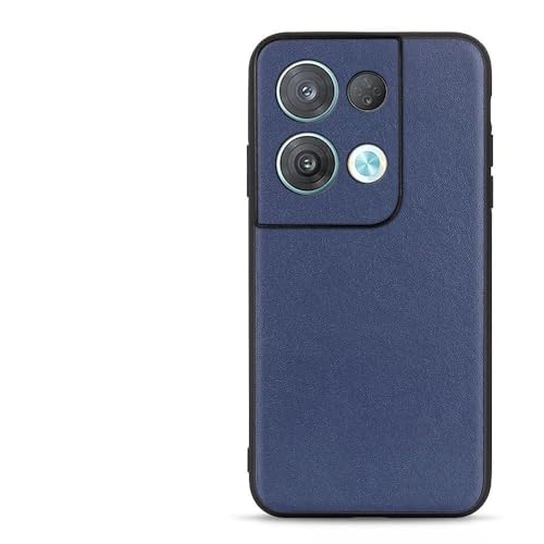 Handyhülle Schutzhülle kompatibel mit Oppo Reno 8, echtes Leder, Rückseite, TPU-Stoßstange, harte Rückseite, schützende Handyhülle, schlanke Hülle, Anti-Drop-Abdeckung, Business-Mode-Lederhülle Compat Handyhülle Schutzhülle kompatibel mit Oppo Reno 8, echtes Leder, Rückseite, TPU-Stoßstange, harte Rückseite, schützende Handyhülle, schlanke Hülle, Anti-Drop-Abdeckung, Business-Mode-Lederhülle Compat von ORGCIUFB