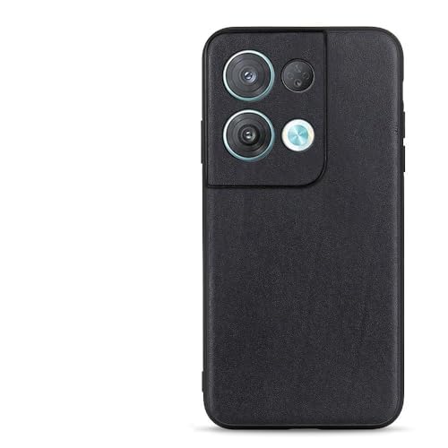 Handyhülle Schutzhülle kompatibel mit Oppo Reno 8, echtes Leder, Rückseite, TPU-Stoßstange, harte Rückseite, schützende Handyhülle, schlanke Hülle, Anti-Drop-Abdeckung, Business-Mode-Lederhülle Compat Handyhülle Schutzhülle kompatibel mit Oppo Reno 8, echtes Leder, Rückseite, TPU-Stoßstange, harte Rückseite, schützende Handyhülle, schlanke Hülle, Anti-Drop-Abdeckung, Business-Mode-Lederhülle Compat von ORGCIUFB