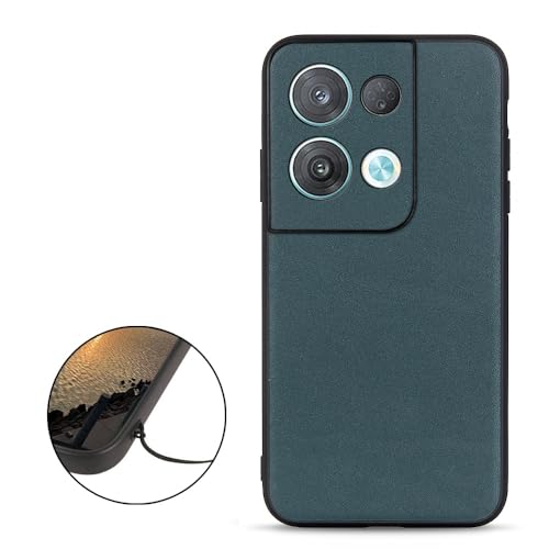 Handyhülle Schutzhülle kompatibel mit Oppo Reno 8, echtes Leder, Rückseite, TPU-Stoßstange, harte Rückseite, schützende Handyhülle, schlanke Hülle, Anti-Drop-Abdeckung, Business-Mode-Lederhülle Compat Handyhülle Schutzhülle kompatibel mit Oppo Reno 8, echtes Leder, Rückseite, TPU-Stoßstange, harte Rückseite, schützende Handyhülle, schlanke Hülle, Anti-Drop-Abdeckung, Business-Mode-Lederhülle Compat von ORGCIUFB