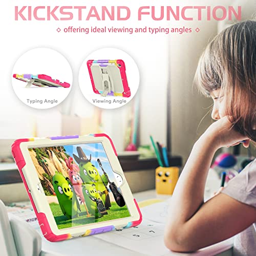 Schützende Tablet-Hülle Hülle kompatibel mit iPad 10.2 2019/2020/2021, 3-lagige Schutzhülle mit Ständer, robuste, stoßfeste Hülle mit Stifthalter und Schultergurt Compatible with IPad 10.2 9./8./7. G Schützende Tablet-Hülle Hülle kompatibel mit iPad 10.2 2019/2020/2021, 3-lagige Schutzhülle mit Ständer, robuste, stoßfeste Hülle mit Stifthalter und Schultergurt Compatible with IPad 10.2 9./8./7. G von ORGCIUFB