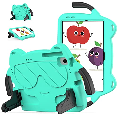Schützende Tablet-Hülle Kinderhülle kompatibel mit Samsung Galaxy Tab S6 Hülle 10,5 Zoll 2019 (Modell SM-T860/T865), Galaxy Tab S6 10,5 Zoll Hülle, langlebig, stoßfest, Griff, Ständer, Schutzhülle, le von ORGCIUFB