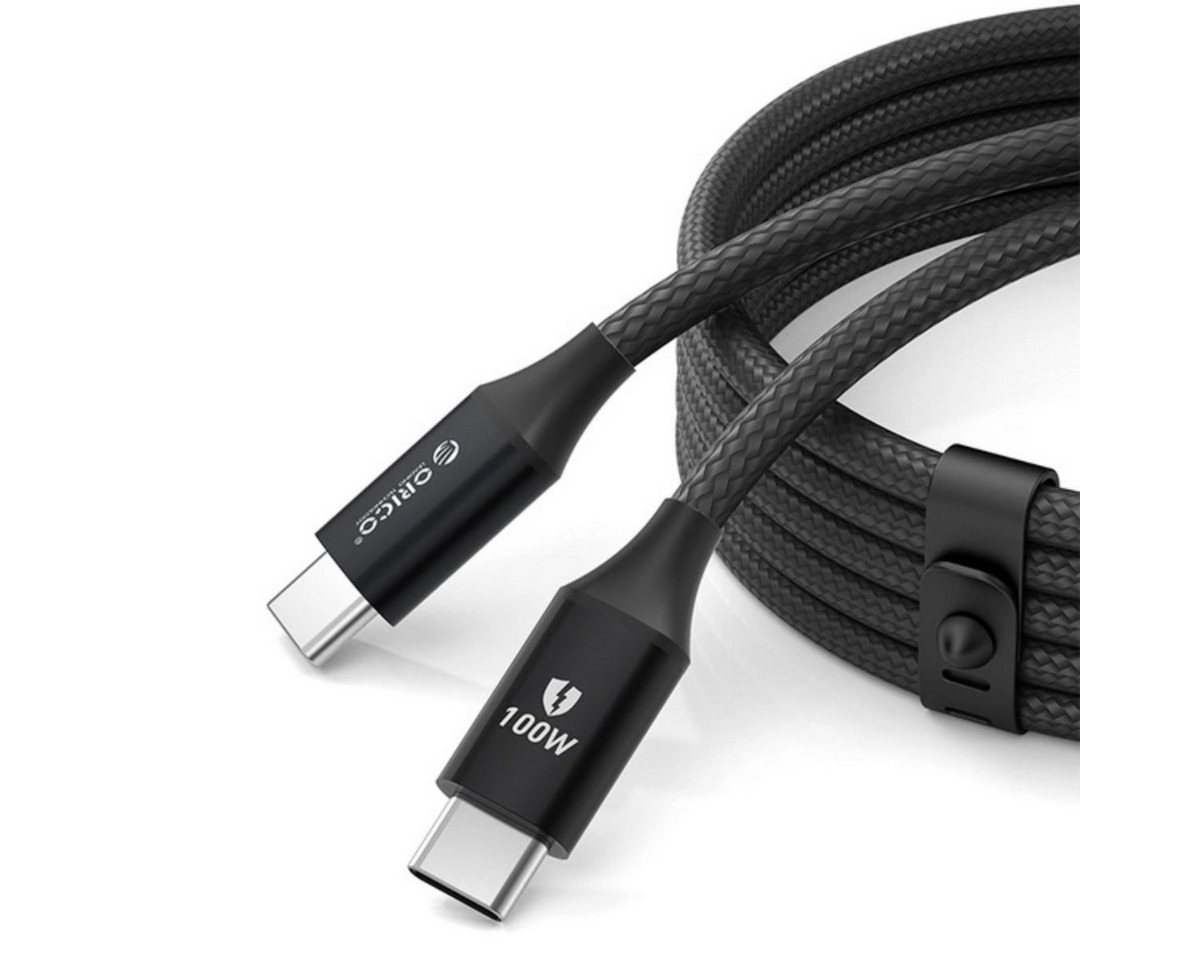 ORICO CDX USB-Kabel, USB-C, USB-C (100 cm), Power Delivery 60 W oder 100 W, USB-C auf USB-C, geflochtenes Nylon von ORICO