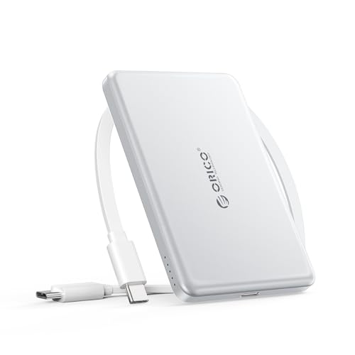 ORICO Magnetic Power Bank 5000mAh Portable Charger KD5 Silver ORICO Magnetic Power Bank 5000mAh Portable Charger KD5 Silver von ORICO