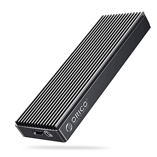ORICO NVMe M.2 SSD Gehäuse 20Gbps bis zu 2000MB/s, USB 3.2 Gen2x2 USB-C Aluminium NVMe Adapter für PCIe NVMe M-Key/B+M Key 2230/2242/2260/2280 -M2PAC3 von ORICO