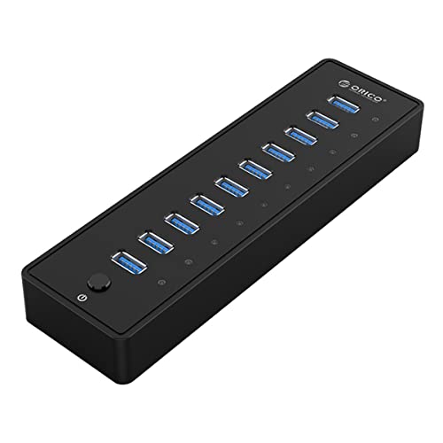 ORICO P10-U3-V1 10-Port SuperSpeed USB3.0 Multiplexer HUB schwarz von ORICO