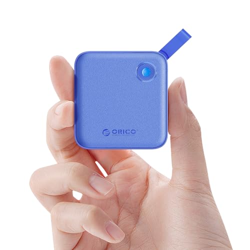 ORICO Portable SSD 512 GB mit 2 in 1 USB C Kabel, Externe Solid State Drives, bis zu 460MB/s, Statusanzeige, zuverlässiger Speicher für USB-C Smartphone, Tablet, PC - B5PLUS ORICO Portable SSD 512 GB mit 2 in 1 USB C Kabel, Externe Solid State Drives, bis zu 460MB/s, Statusanzeige, zuverlässiger Speicher für USB-C Smartphone, Tablet, PC - B5PLUS von ORICO