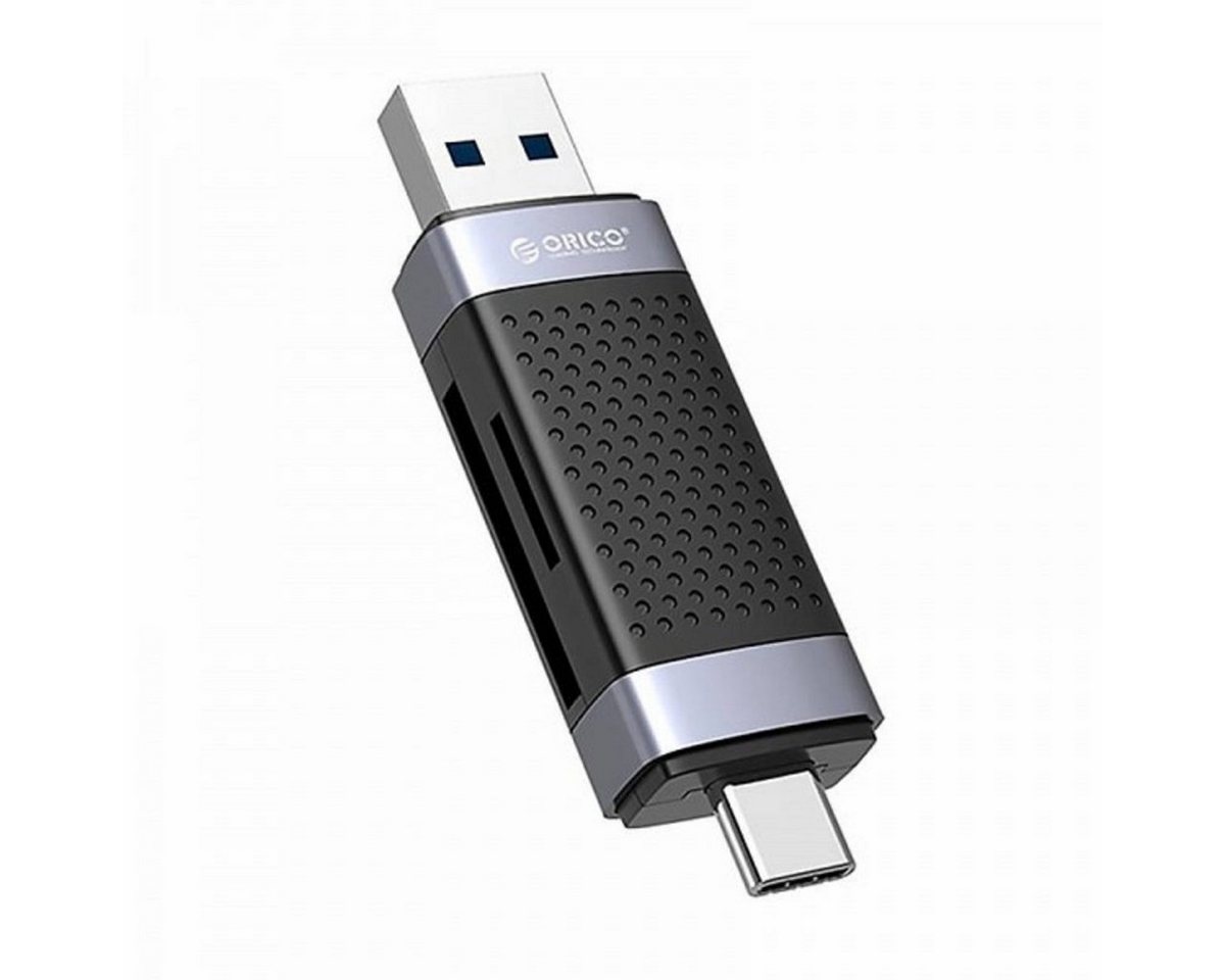 ORICO Speicherkartenleser USB 2.0 Cardreader für SD / microSD, USB + USB-C von ORICO