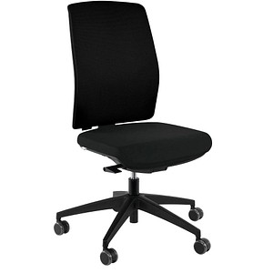 ORIGINAL STEIFENSAND Bürostuhl Eserio Stoff schwarz, Gestell schwarz von ORIGINAL STEIFENSAND