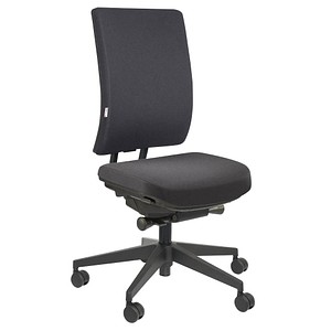 ORIGINAL STEIFENSAND Bürostuhl Volto Plus Comfort, VP 2350112 252 Stoff grau, Gestell schwarz von ORIGINAL STEIFENSAND