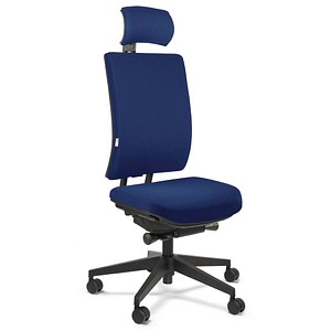 ORIGINAL STEIFENSAND Bürostuhl Volto Plus Comfort, VP 43501S2 251 Stoff blau, Gestell schwarz von ORIGINAL STEIFENSAND