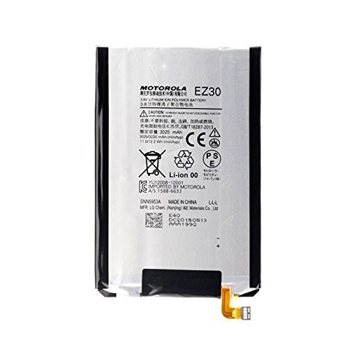 Original Akku Motorola EZ30 Für Nexus 6 – 3220 mAh Li-Ion Bulk Original Akku Motorola EZ30 Für Nexus 6 – 3220 mAh Li-Ion Bulk von IYVYI